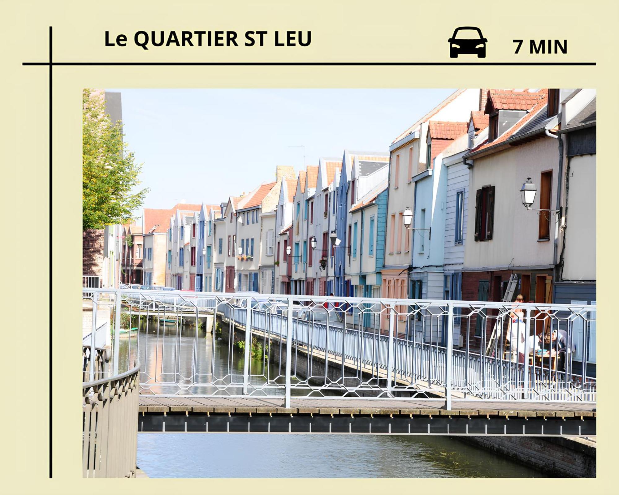 Studio Miraumont, Stationnement Gratuit, 5Min Gare Appartement Amiens Buitenkant foto